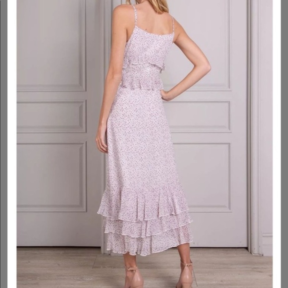 SENLIS Nora ruffled sleeveless maxi dress brand new!!! - Picture 4 of 4